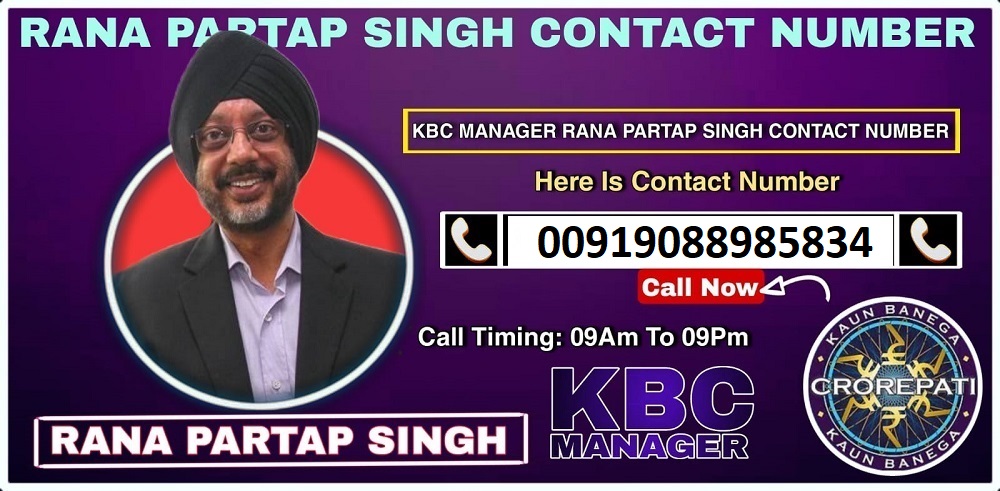 kbc rana pratap singh number